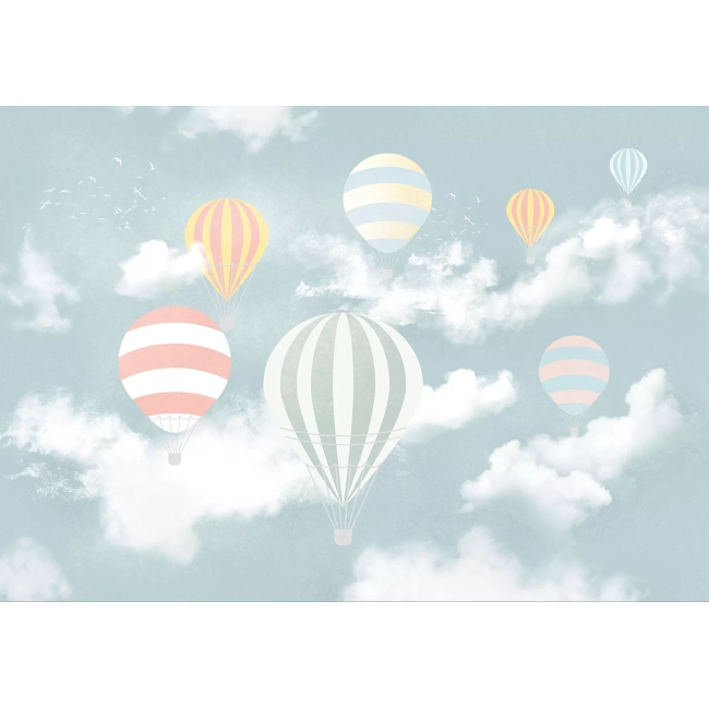 pierwszy pokój dziecka TAPETA balony